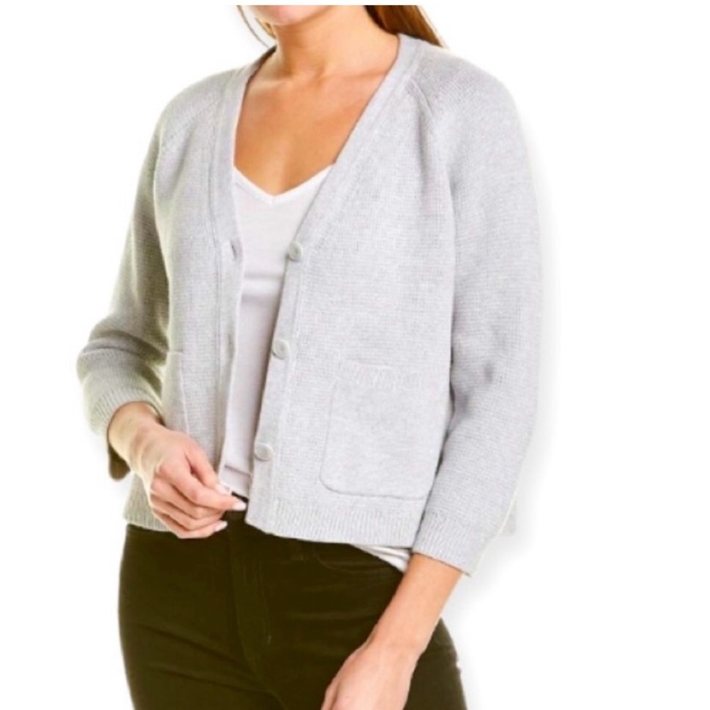 J.Crew: V-neck Cardigan Sweater Black size Medium